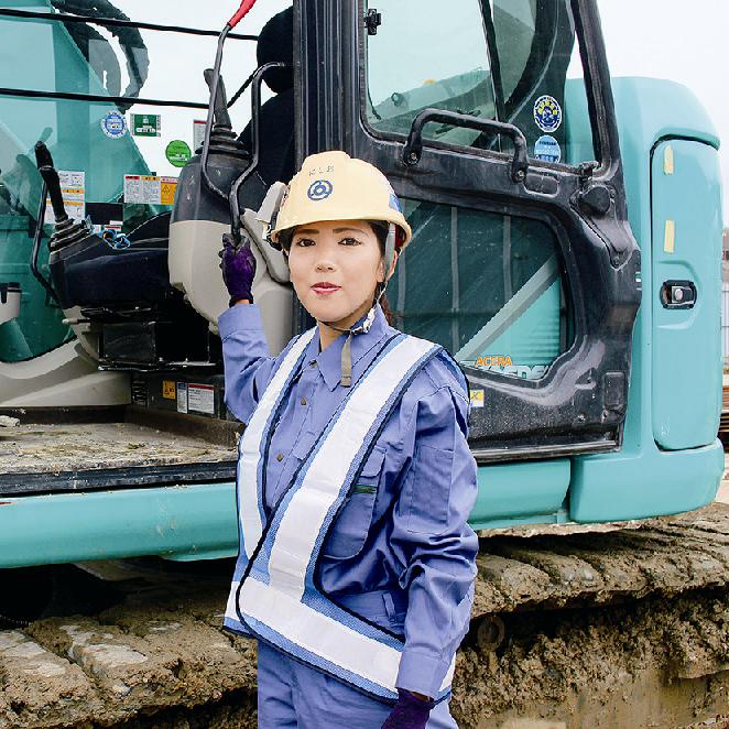 凜 香山組 兵庫県尼崎市 工事部工事課 西尾小百合さん 日刊建設工業新聞