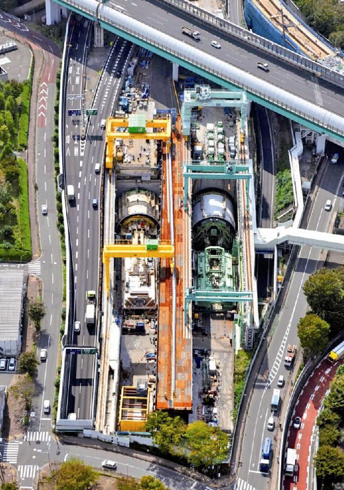 関東整備局 高速道路２社 外環道 大泉ｊｃｔでシールド２機が発進 日刊建設工業新聞