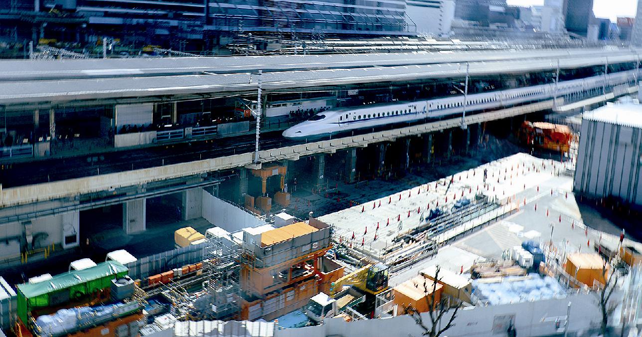 ｊｒ東海 中央新幹線 名古屋駅新設工事が急ピッチ 営業線直下の難工事 日刊建設工業新聞
