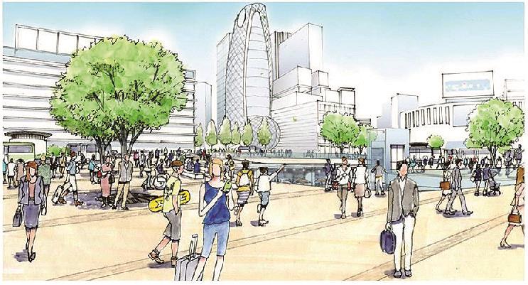 新宿駅周辺再整備 東京都新宿区 都施行の区整事業で実施 19年に都市計画決定へ 日刊建設工業新聞 新宿駅周辺再整備 東京都新宿区 都施行の区整事業で実施 19年に都市計画決定へ 日刊建設工業新聞