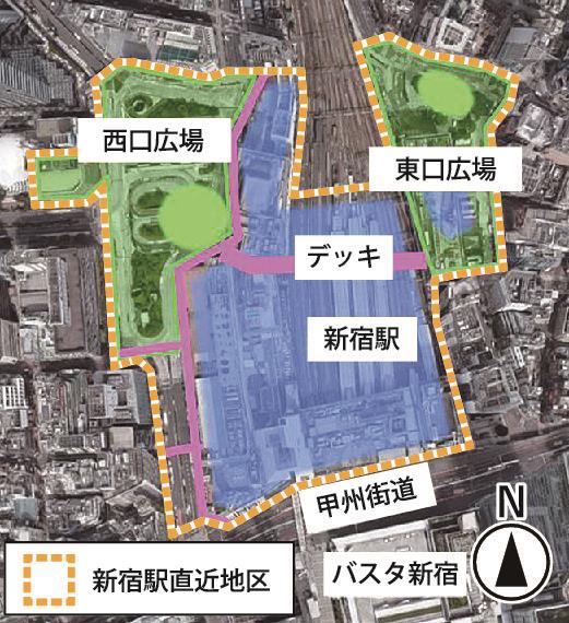 東京都 新宿区 新宿駅直近地区大規模改造で都市計画案 都施行で土地区整 駅前刷新 日刊建設工業新聞 東京都 新宿区 新宿駅直近地区大規模改造で都市計画案 都施行で土地区整 駅前刷新 日刊建設工業新聞