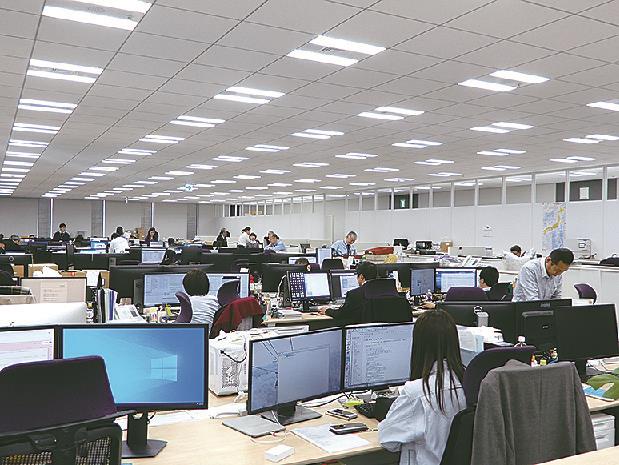 大日本コンサル 東京 秋葉原の新本社で業務開始 働き方改革を加速 日刊建設工業新聞
