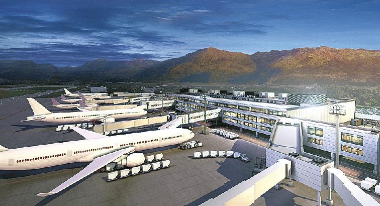 熊本国際空港 阿蘇くまもと空港新ターミナルビル 熊本県益城町 着工 23年春開業 日刊建設工業新聞 熊本国際空港 阿蘇くまもと空港新ターミナルビル 熊本県益城町 着工 23年春開業 日刊建設工業新聞