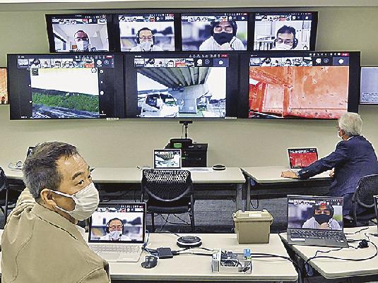 エイト日技 岡山本店にｄｘルーム設置 現場作業や災害時に司令 日刊建設工業新聞